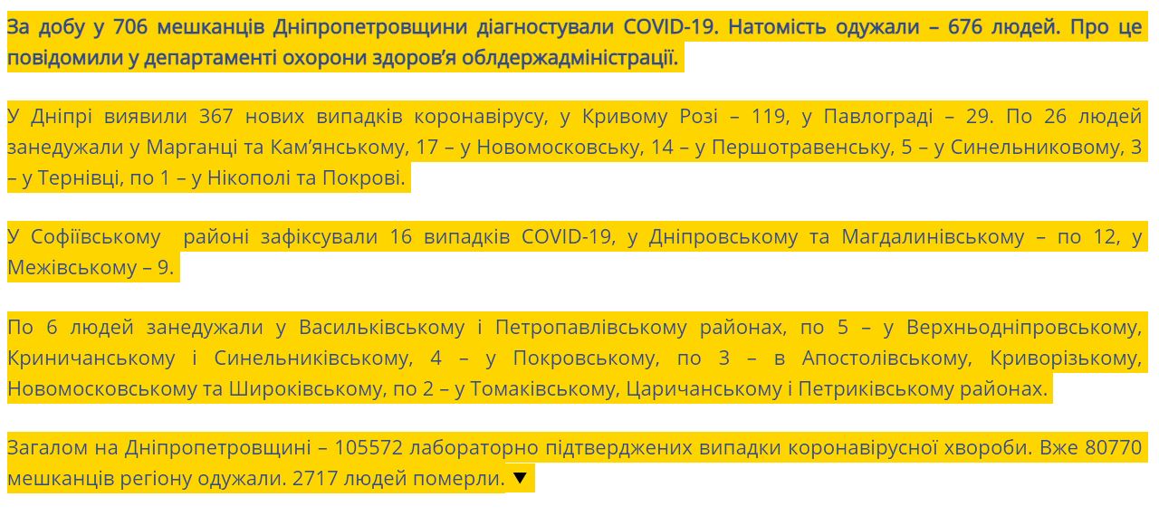 [:ru]Количество новых случаев коронавируса в Никополе, Марганце и Покрове на 13 апреля[:ua]Кількість нових випадків коронавірусу у Нікополі, Марганці та Покрові на 13 квітня[:]