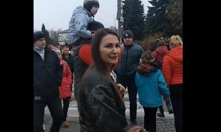 в никополе прошла акция протеста