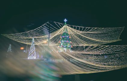 В Никополе открыли главную новогоднюю