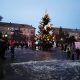 новогодней елке в старой части Никополя