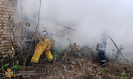 В Червоногригорьвке горел