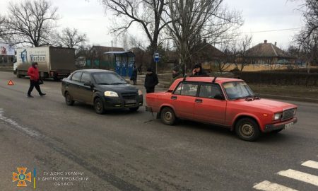 В Никополе после ДТП