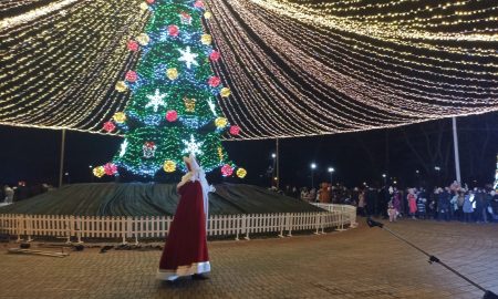 Праздничная программа в Никополе на старый Новый год