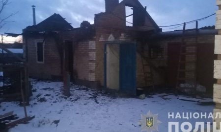 «Убил и поджег дом»: полиция Никополя задержала 36-летнего подозреваемого в преступлении