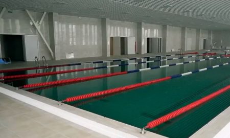 Как выглядит бассейн в Никополе внутри