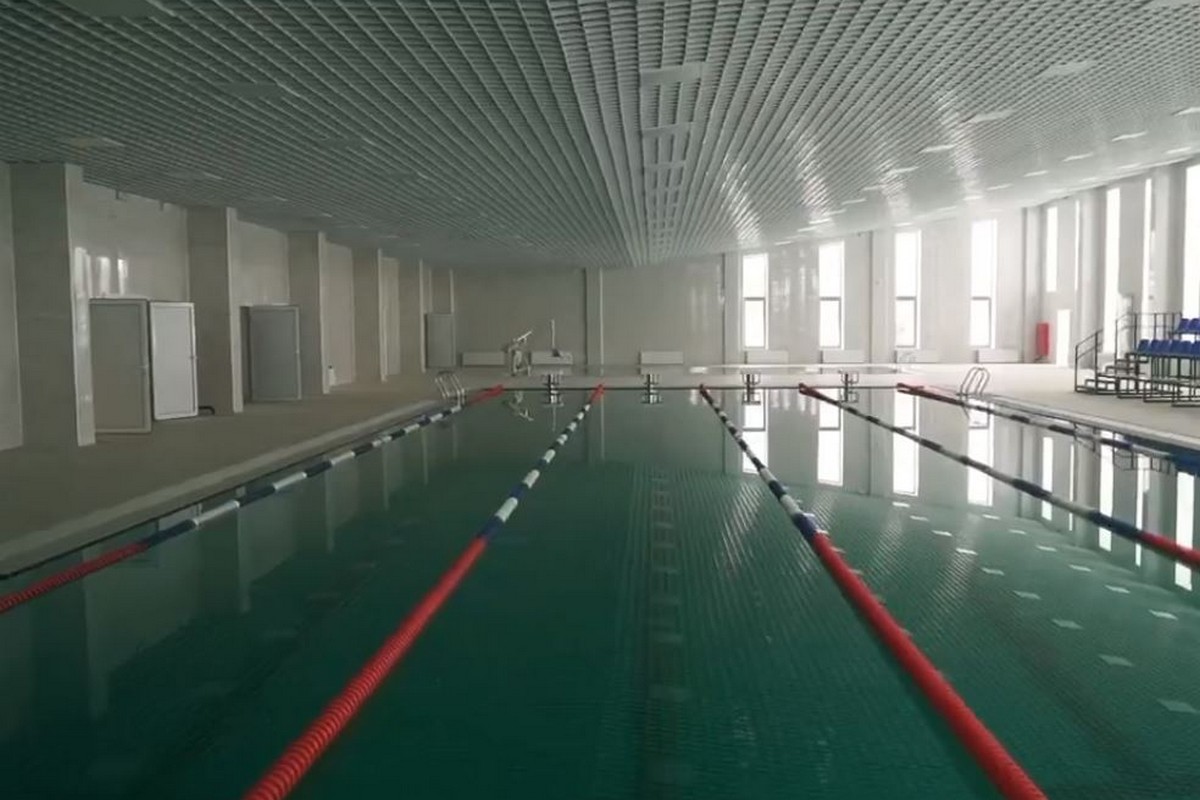 Как выглядит бассейн в Никополе внутри (видео)