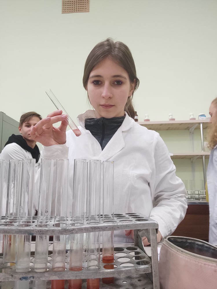 Десятикласниця з Марганця увійшла до 20-ки найкращих хіміків України