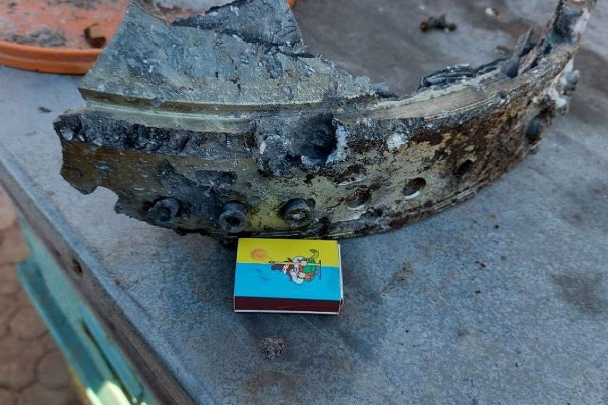 Уламки збитої над Дніпром ракети розкидало по приватному сектору (фото)