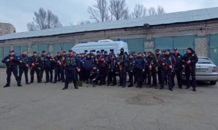 Поліцейські Нікополя звернулись до окупантів: «Русский военный корабль, иди на х@й!» (відео)