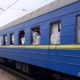 Взрывной волной выбиты окна поезда «Запорожье-Львов» 21 апреля