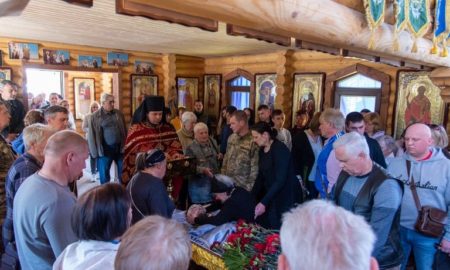 У Нікополі провели в останню путь Сергія Тихоненка, який загинув на війні з росією