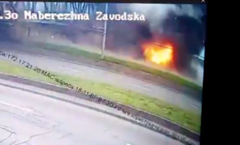 России 'слили' видео момента ракетного удара по Днепру: СБУ открыла уголовное производство