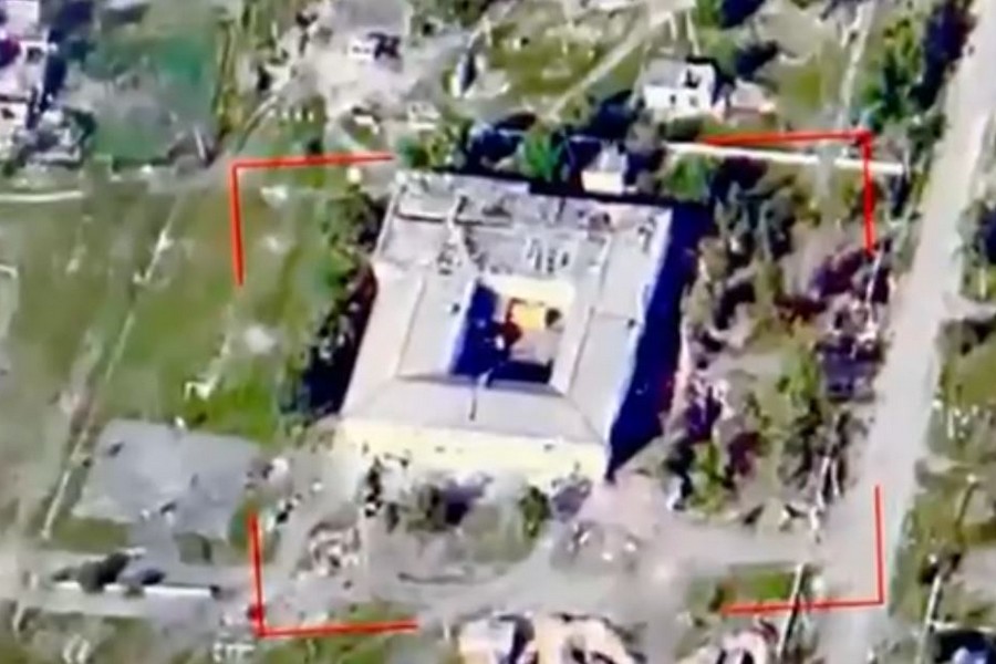 Видео момента уничтожения штаба оккупантов военными из Днепра и Кривого Рога на Херсонщине