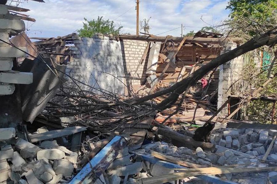 Внаслідок сьогоднішніх обстрілів зруйнована центральна частина села на Дніпропетровщині