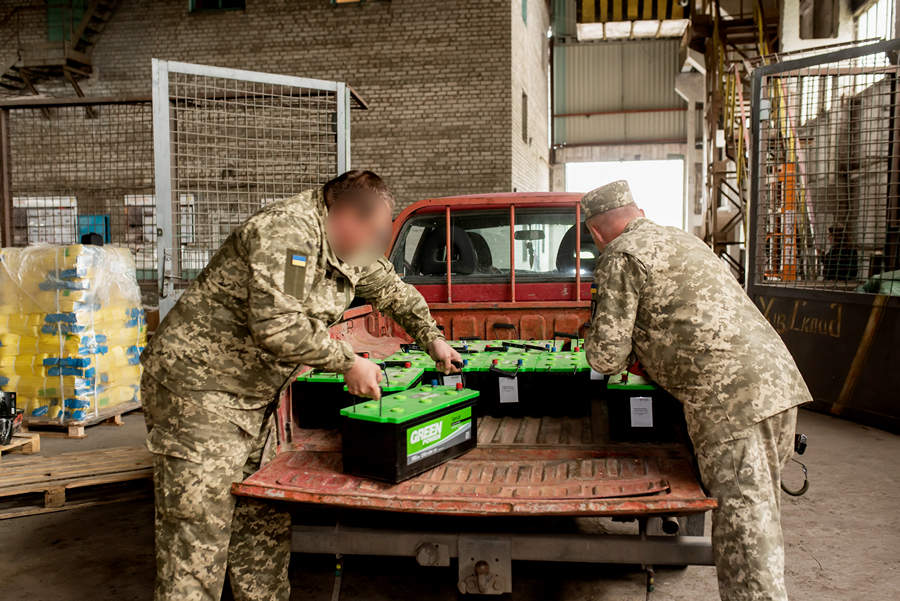 “Інтерпайп” забезпечив військових Дніпропетровщини запчастинами на 1,3 мільйони гривень