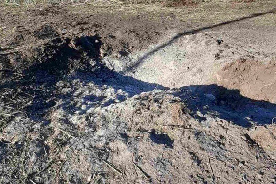 У Нікопольському районі виявлено 11 воронок від "Градів"