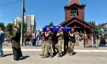 У Нікополі 13 липня простилися із полеглим на війні Героєм