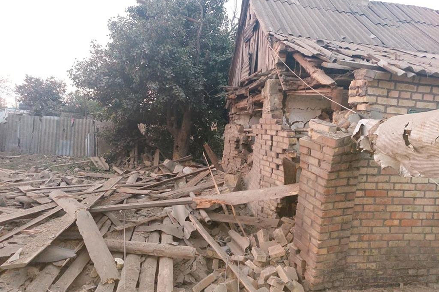 У Нікопольському районі внаслідок обстрілу 25 липня пошкоджено 14 будинків