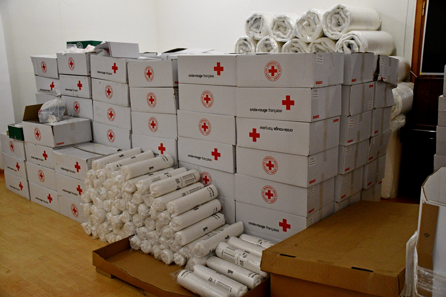 Нікополь продовжує отримувати гуманітарну допомогу для переселенців