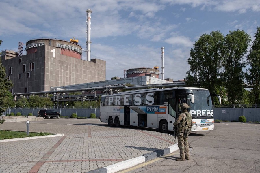 На ЗАЕС просто зараз відбувається провокація за участі росЗМІ