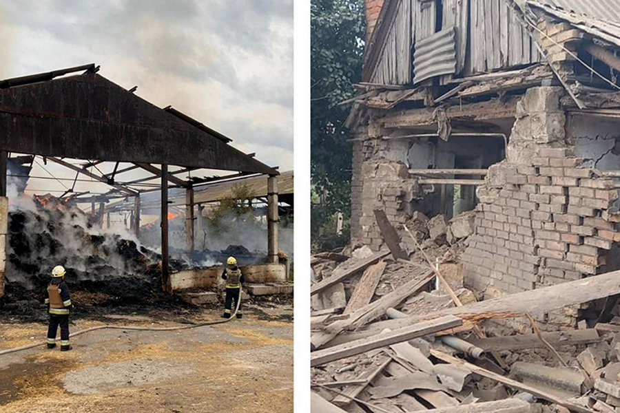 Біля Нікополя ворог бив по приватному сектору, під Дніпром - по аграріям:  подробиці нічних обстрілів від Миколи Лукашука