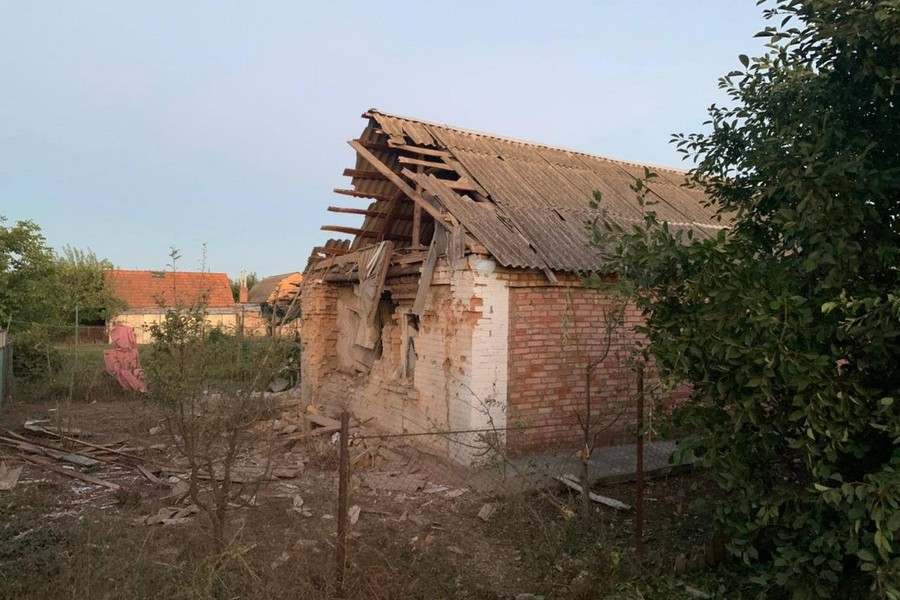 Обстріли Нікопольського району 2 вересня – інформація і фото від Миколи Лукашука