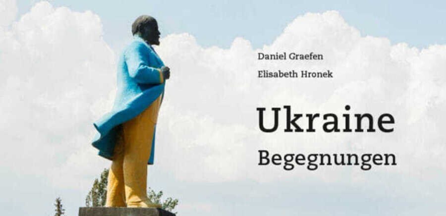 Жовто-блакитний Ленін з Нікополя прикрасив німецьку книгу(фото)