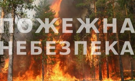 По Дніпропетровській області оголошено пожежну небезпеку найвищого рівня