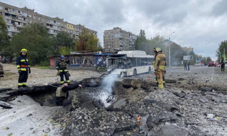 Моторошні фото і відео наслідків ракетної атаки на Дніпропетровщину 10 жовтня