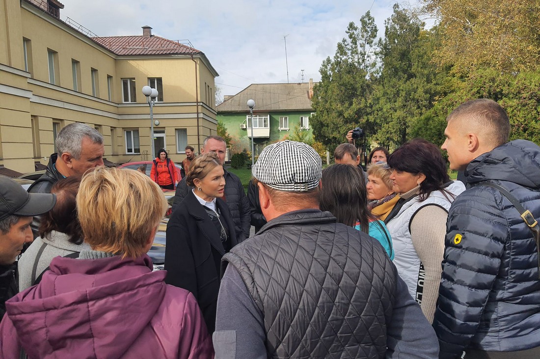 Юлія Тимошенко поділилася враженнями після відвідування Нікополя