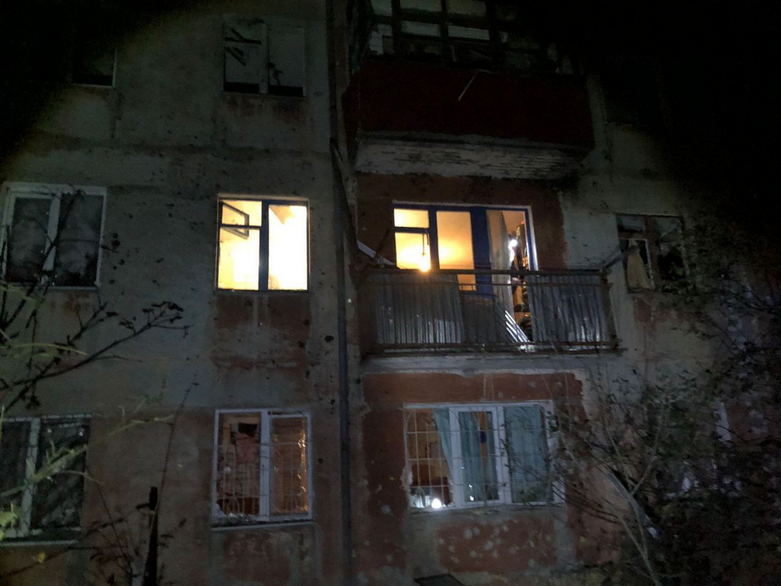 Ворог всю ніч накривав вогнем Марганецьку громаду – Євтушенко показав фото наслідків