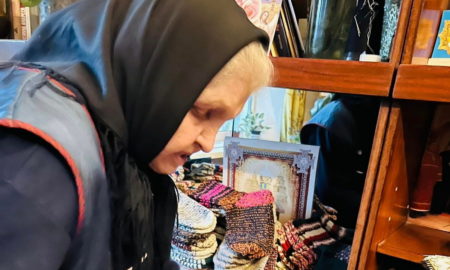 Черниця Марія з Нікополя зв’язала понад 1000 шкарпеток для захисників України