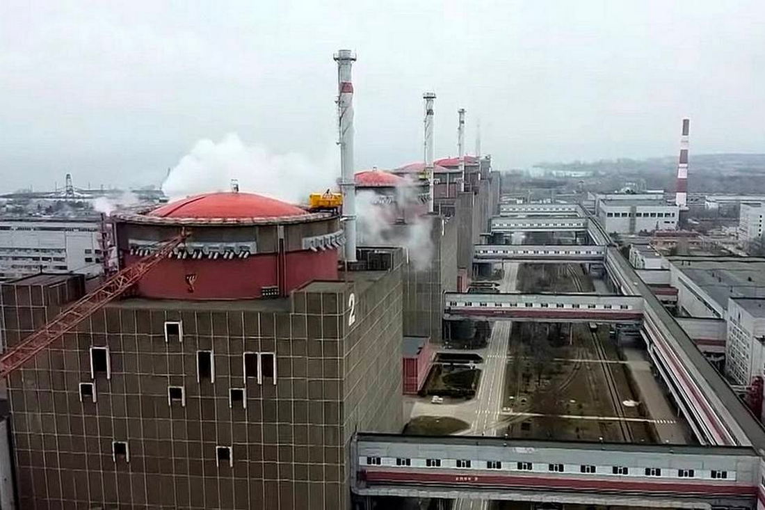 Росіяни будують невідому споруду на майданчику сховища ядерного палива ЗАЕС