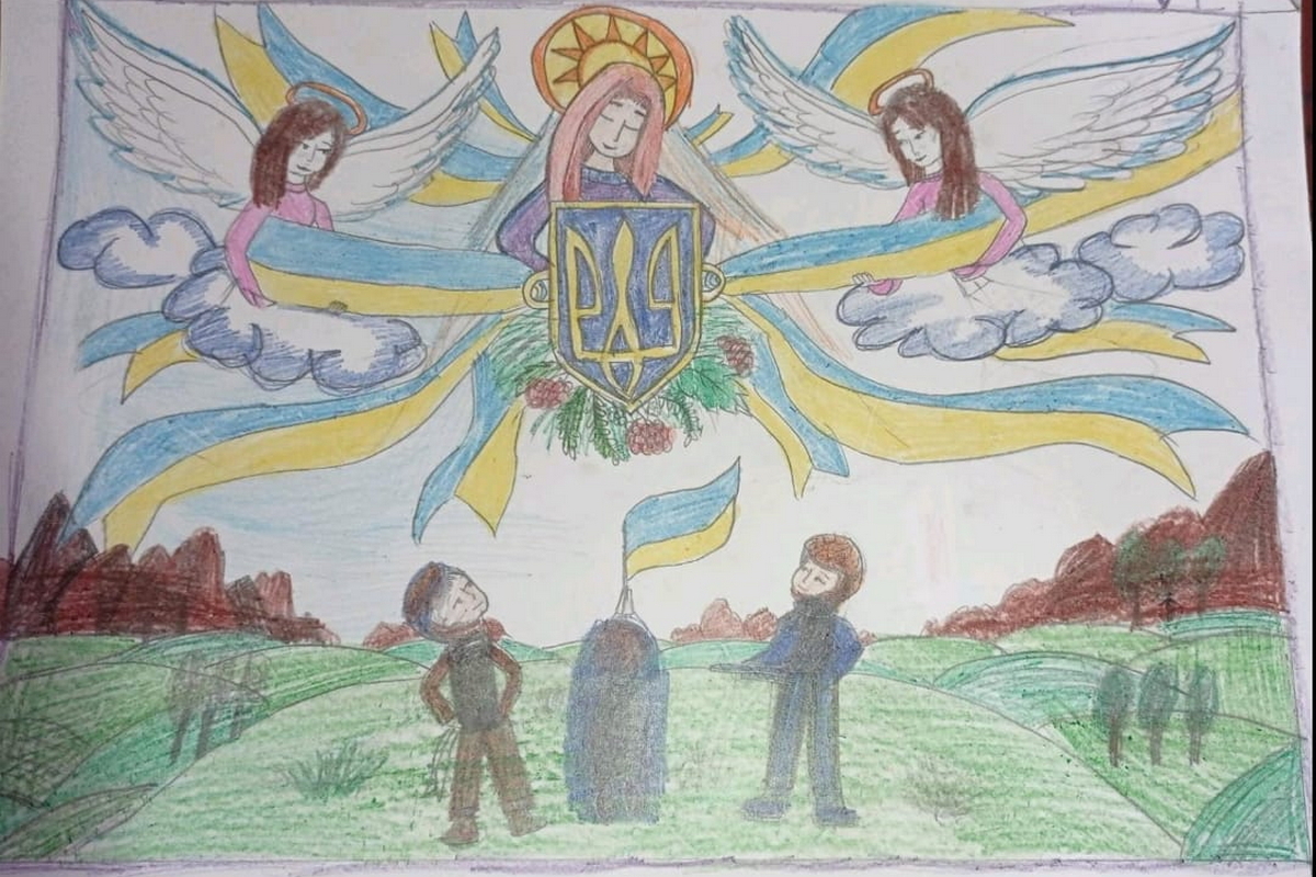 «ЗСУ. Разом до Перемоги!» - учні Олексіївського ліцею беруть участь у конкурсі на кращу поштову марку