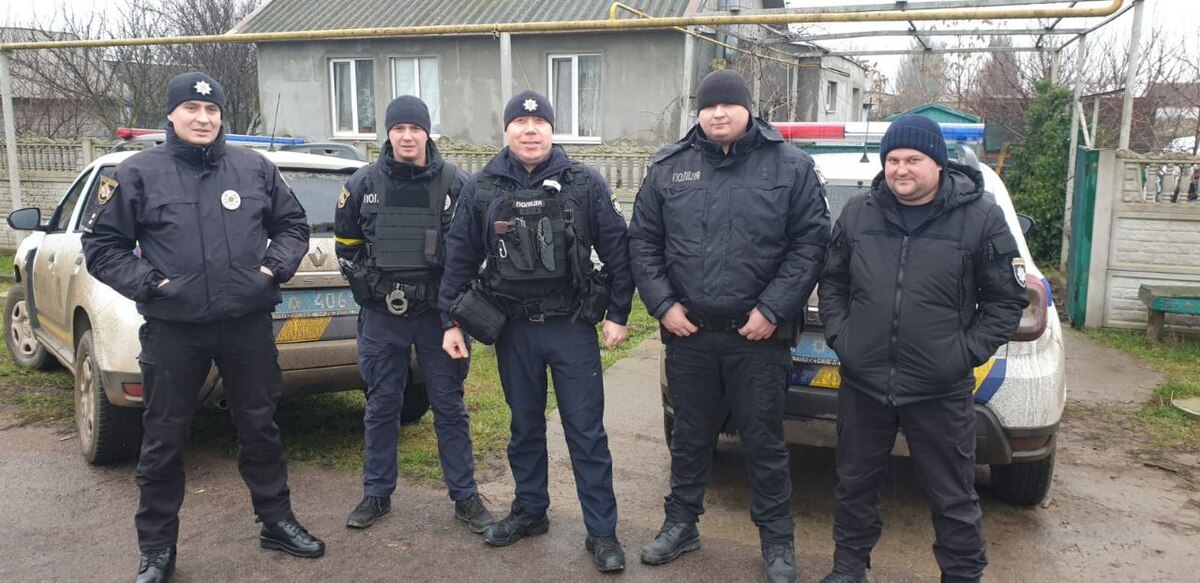 Поліціянти з Нікополя підтримали колег на деокупованій Херсонщині (відео)