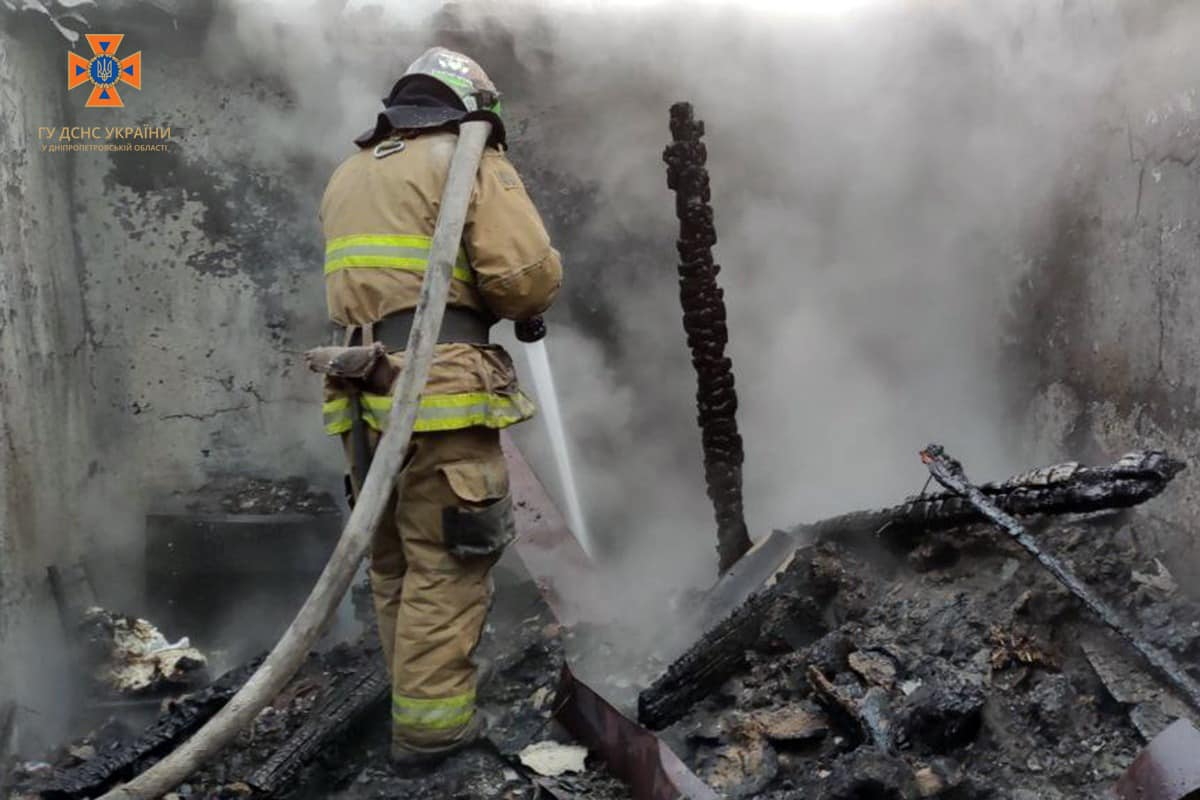 10 січня на Дніпропетровщині троє людей загинули під час пожеж, серед них 3-річна дитина