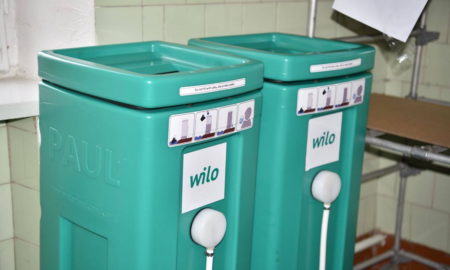 Лікарня Нікополя отримала благодійну допомогу у вигляді установок для очищення води