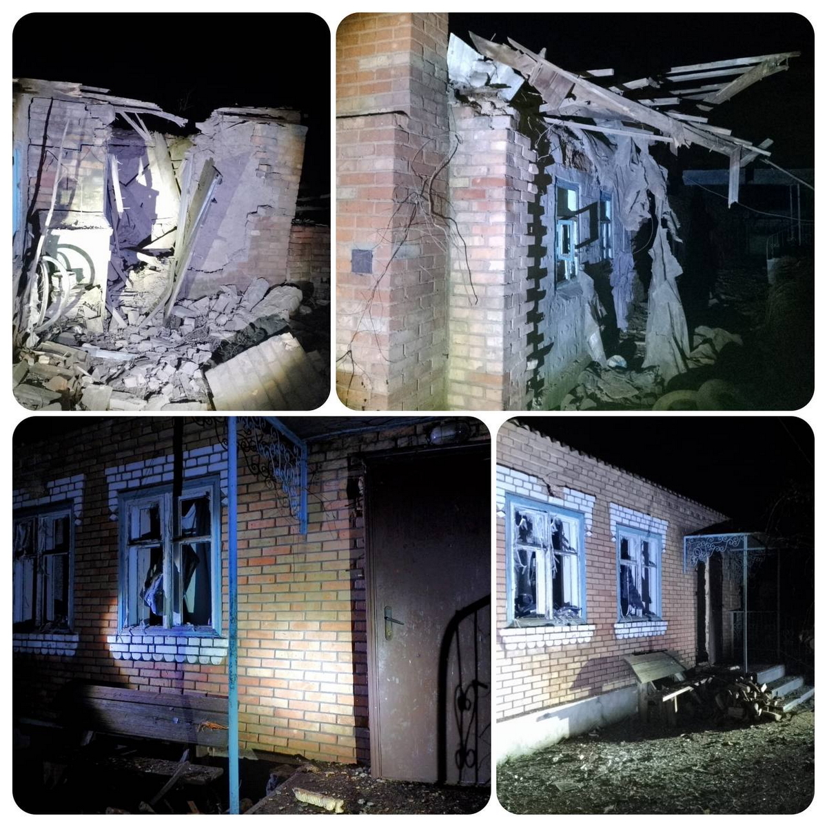Окупанти двічі обстріляли Нікопольщину в ніч на 6 січня
