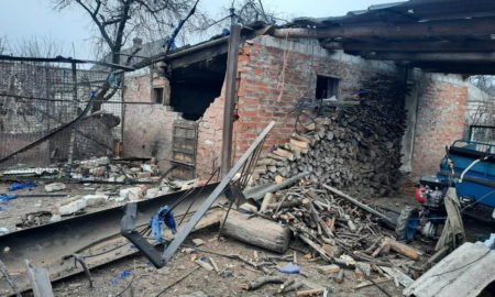 У поліції показали наслідки обстрілу Нікопольщини вночі 31 січня