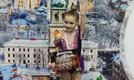 «Золотою» стала маленька гімнастка з Нікополя на змаганнях у Львові!