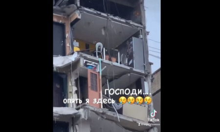 Вдова загиблого тренера з Дніпра показала моторошне відео з середини зруйнованого будинку