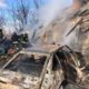 Наслідки обстрілів Нікопольщини 19 лютого: поранено двох людей, є руйнування