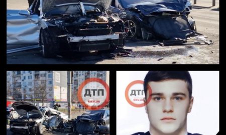 Відео моменту ДТП, у якому загинув 22-річний нікополець, що працював у поліції Києва