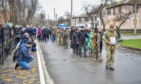 У Нікополі 28 березня провели в останню путь загиблого Героя