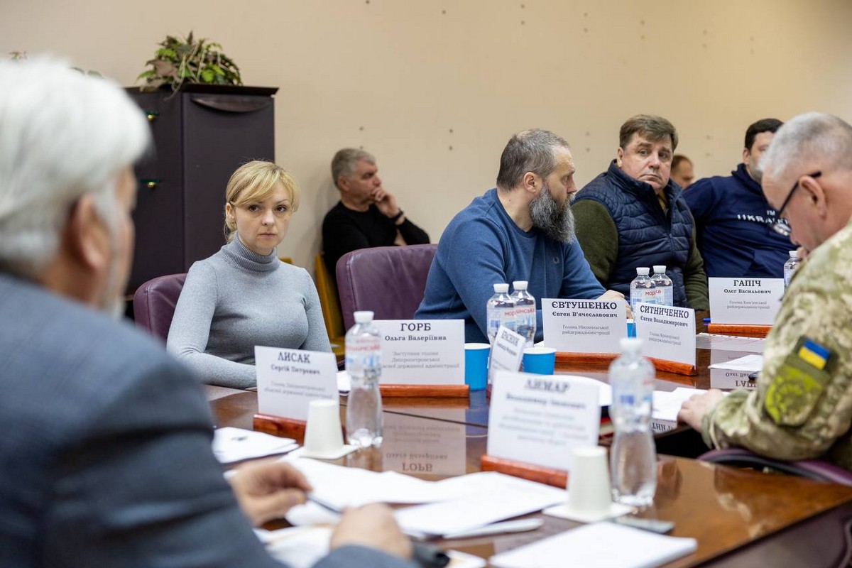 Відбулося перше засідання робочої групи з відновлення Дніпропетровщини