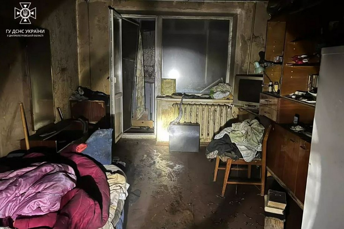 У Нікополі сталася смертельна пожежа – загинув 71-річний чоловік