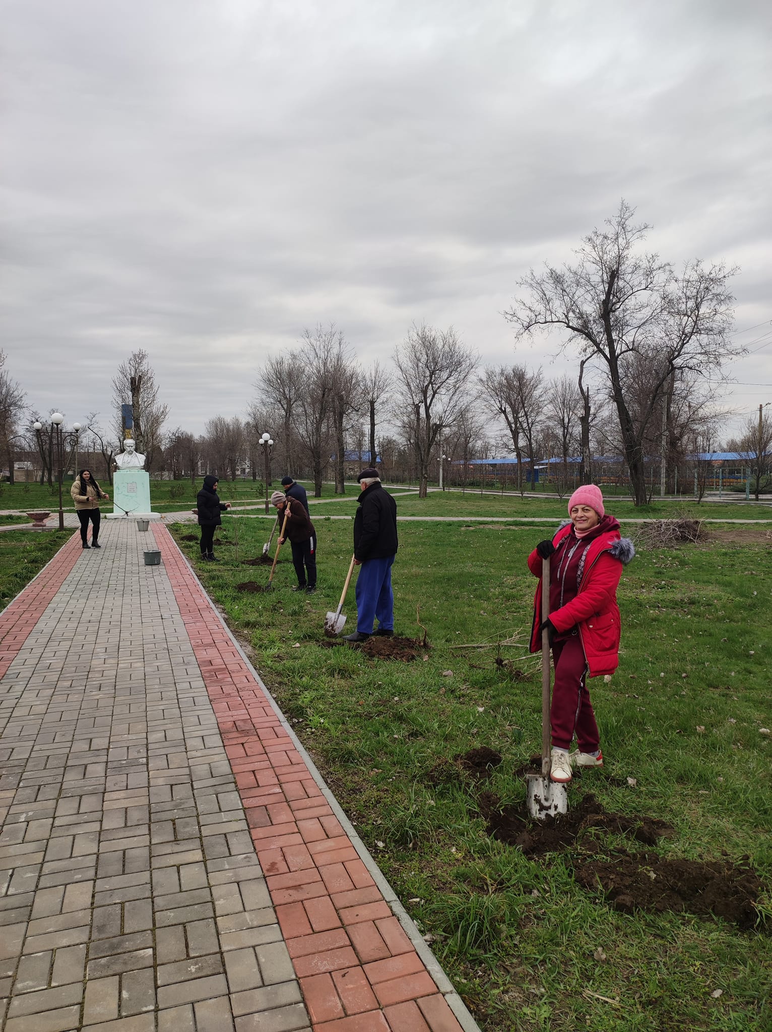 У селі Покровському