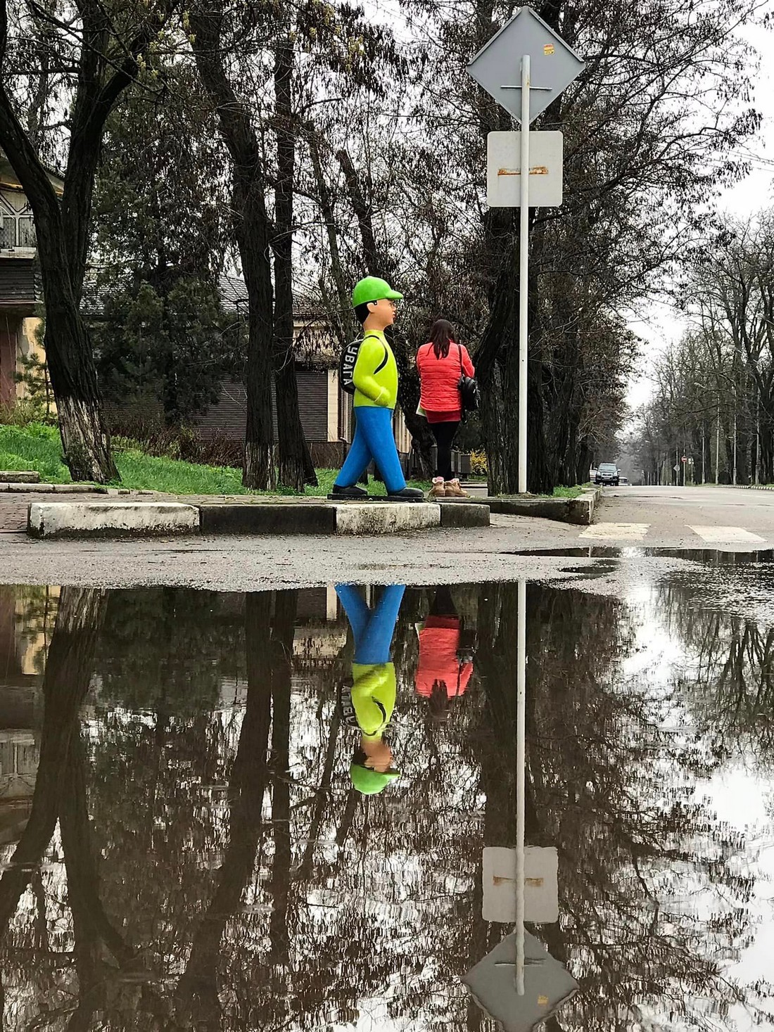 Як виглядає Нікополь після дощу 12 квітня, показав місцевий фотограф (фото)