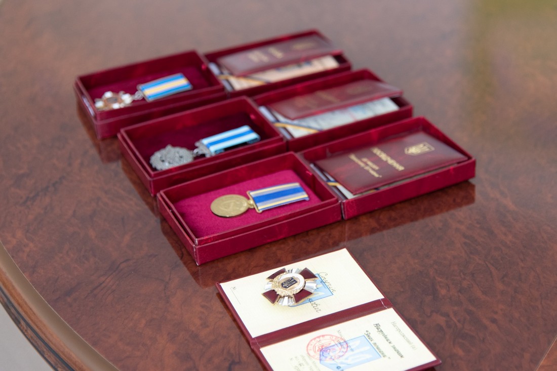 Четверо Захисників з Нікополя посмертно відзначені державними нагородами (фото)