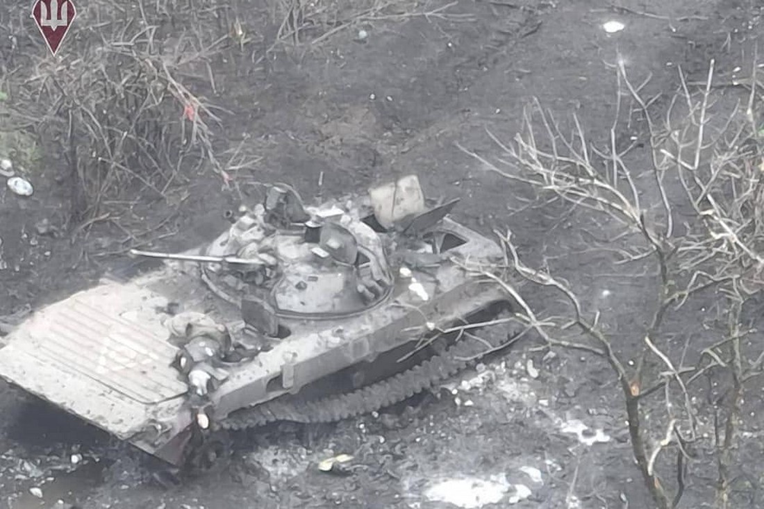 Січеславські десантники знищили дві російські БМП-2 разом з «начинкою» (фото)